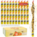 40 Pack Fly Strips Indoor Hanging Fly Trap Outdoor Sticky with Pins