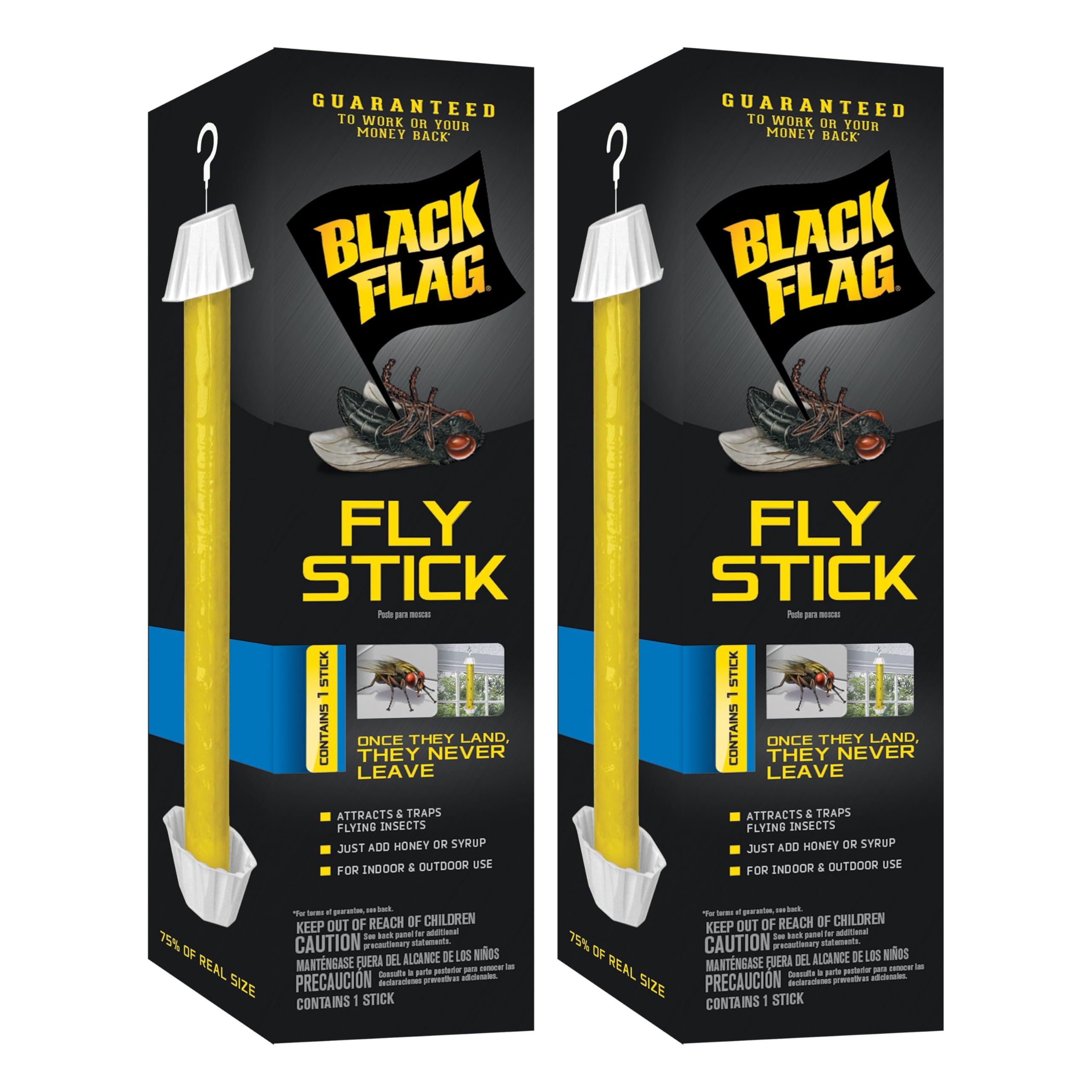 Black Flag Fly Stick, 2 Count