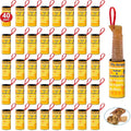 Outdoor Fly Trap Indoor Hanging 40pk, Sticky Fly Strips Tape Paper for Home